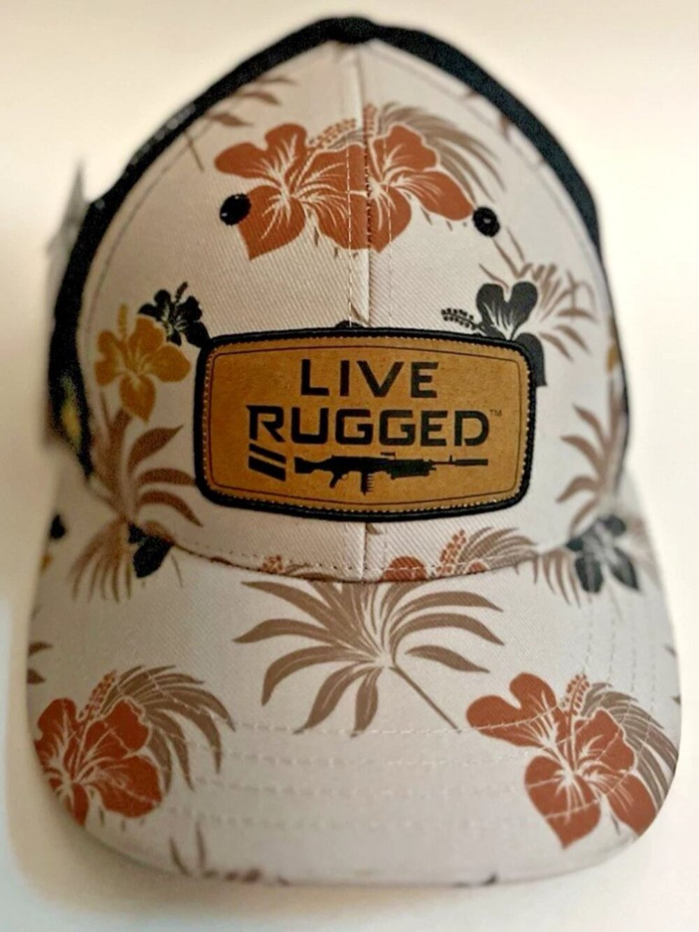 NEW LIVE RUGGED Logo Tactical Cotton PUKKA Trucker Cap Hat